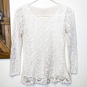 🎄Lace long sleeve